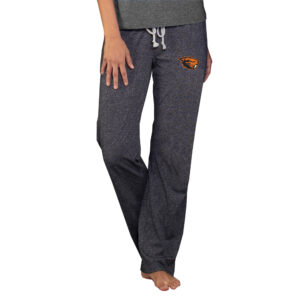 Women's Concepts Sport  Charcoal Oregon State Beavers Quest Knit Lightweight Pants