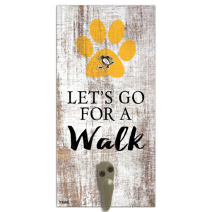 Pittsburgh Penguins 6'' x 12'' Leash Holder Sign
