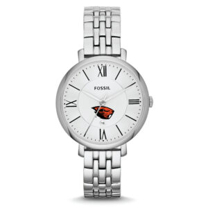 Women's Fossil Oregon State Beavers Jacqueline Stainless Steel Watch