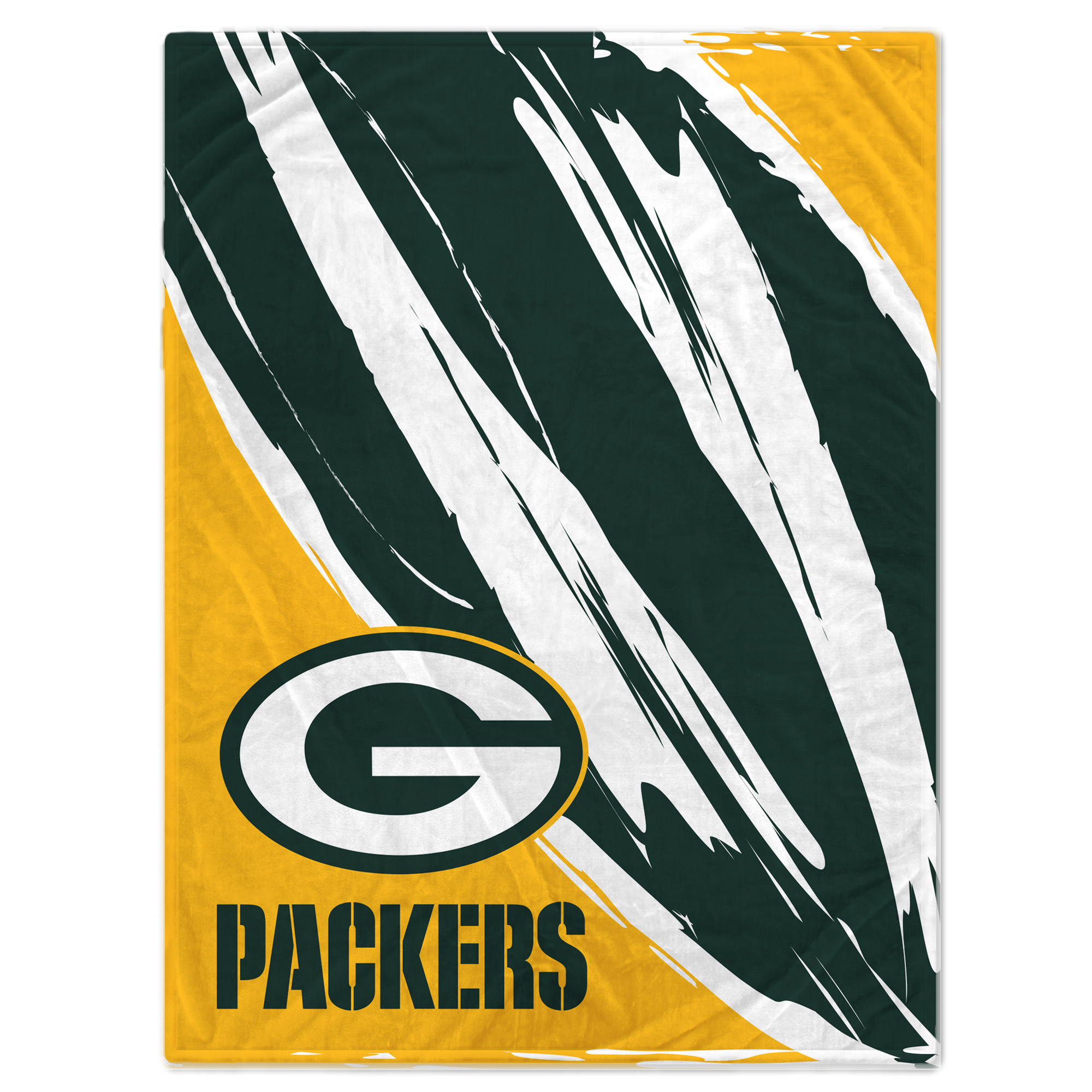 Green Bay Packers 60'' x 80'' Retro Jazz Coral Fleece Blanket - Image 2