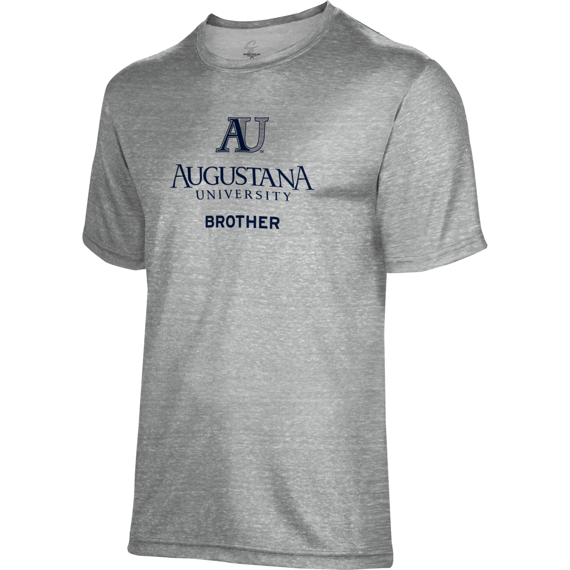 Men's Gray Augustana Vikings Brother Name Drop T-Shirt - Image 6