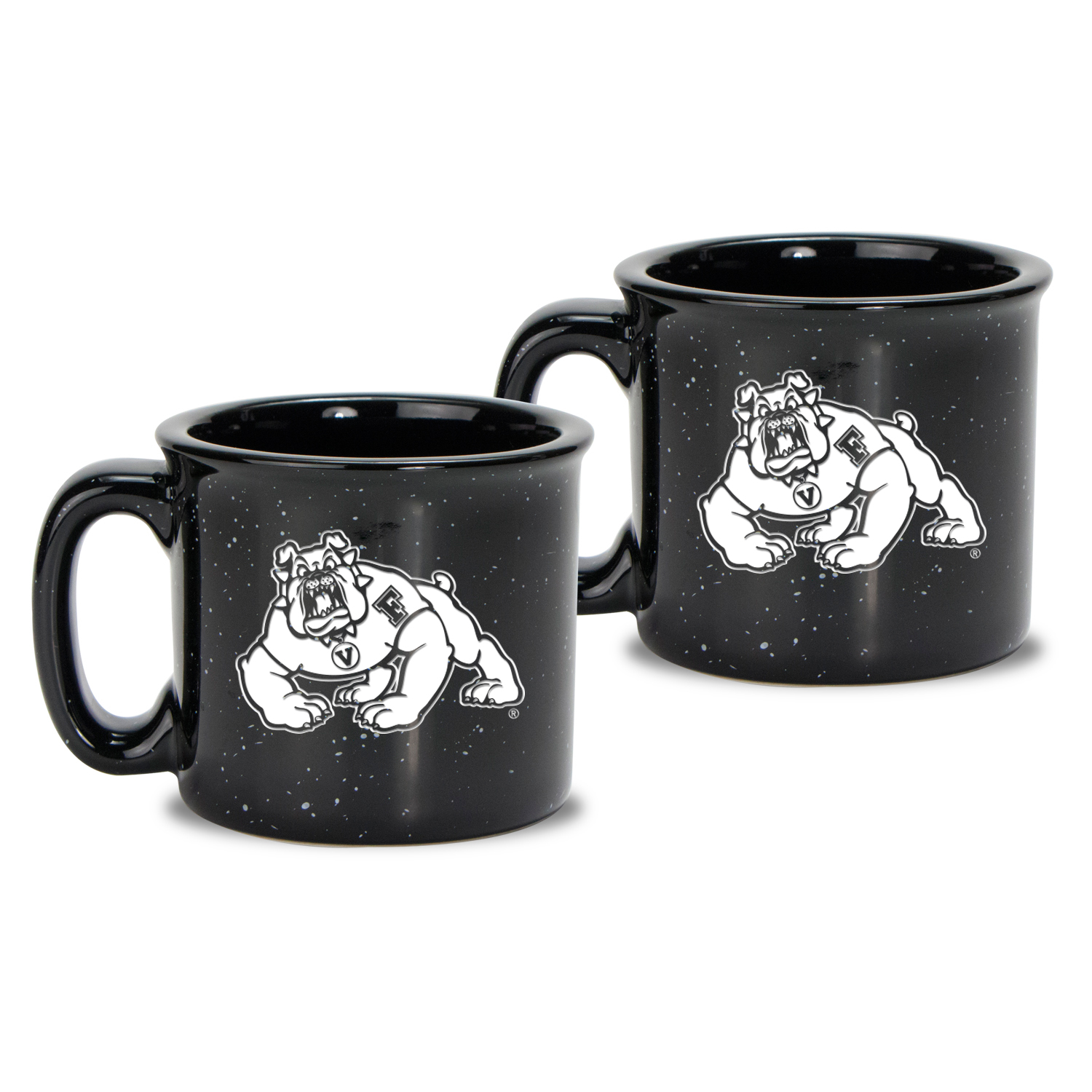 Fresno State Bulldogs 2-Piece 12oz. Ceramic Campfire Mug Set