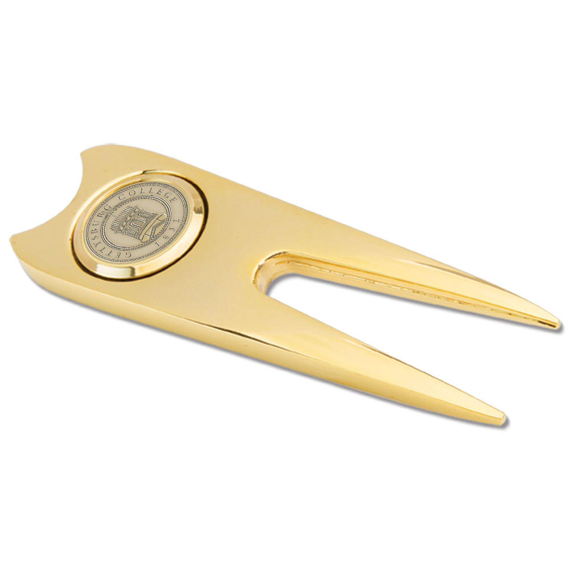 Gold Gettysburg Bullets Golf Divot Repair Tool