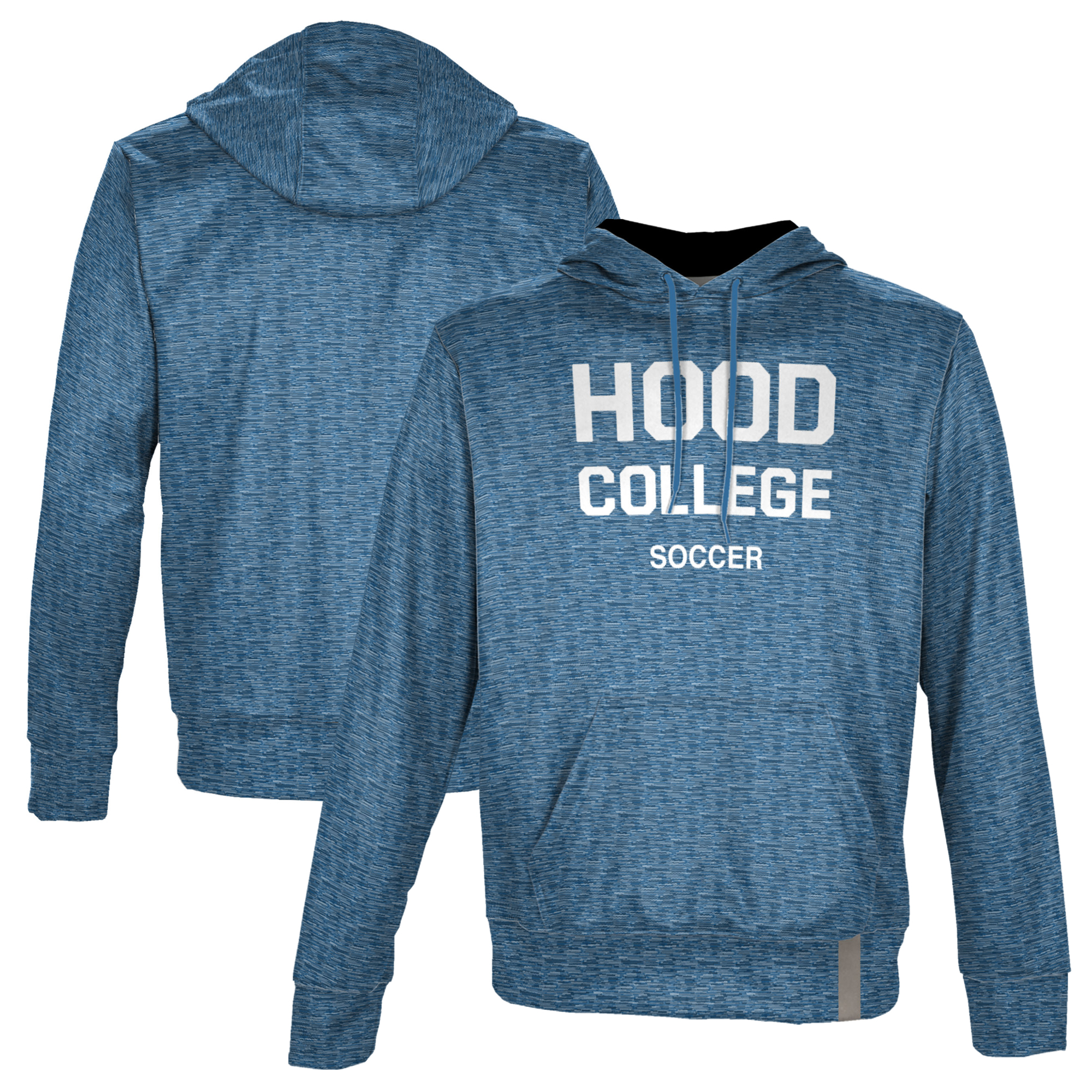 Men's ProSphere Blue Hood College Blazers Soccer Name Drop Pullover Hoodie