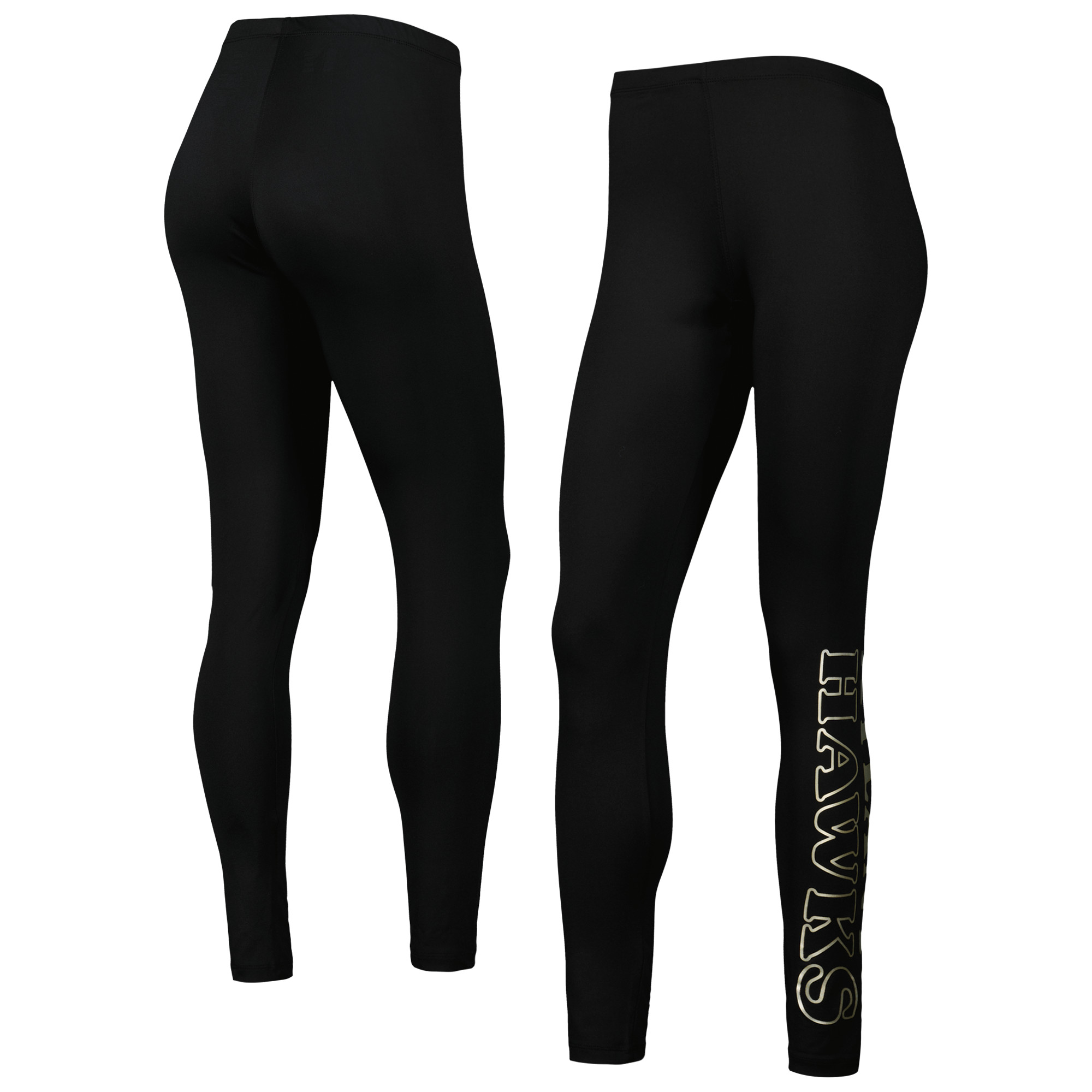 Women's G-III 4Her by Carl Banks Black Atlanta Hawks Stadium Leggings - Image 2