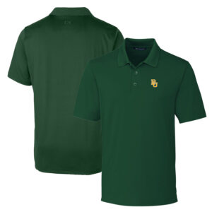 Men's Cutter & Buck Green Baylor Bears Big & Tall Forge Stretch Polo