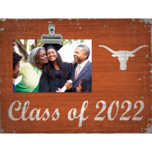 Texas Longhorns 10'' x 10'' Class Of 2022 Clip Frame