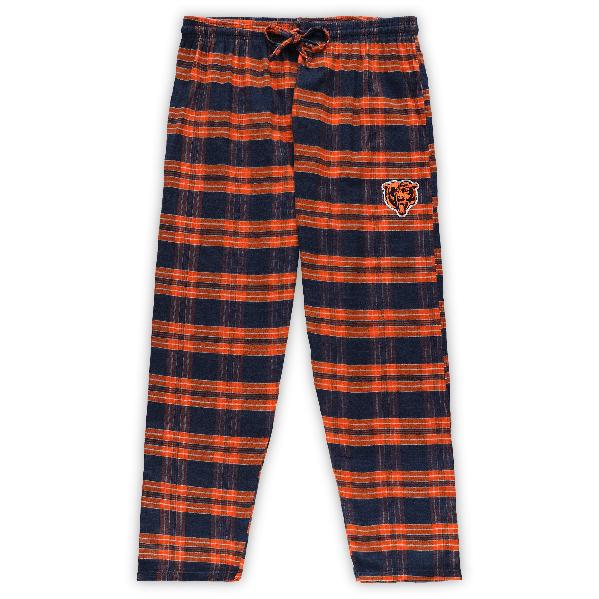Women's Concepts Sport Navy/Orange Chicago Bears Plus Size Badge T-Shirt & Pants Sleep Set - Image 4