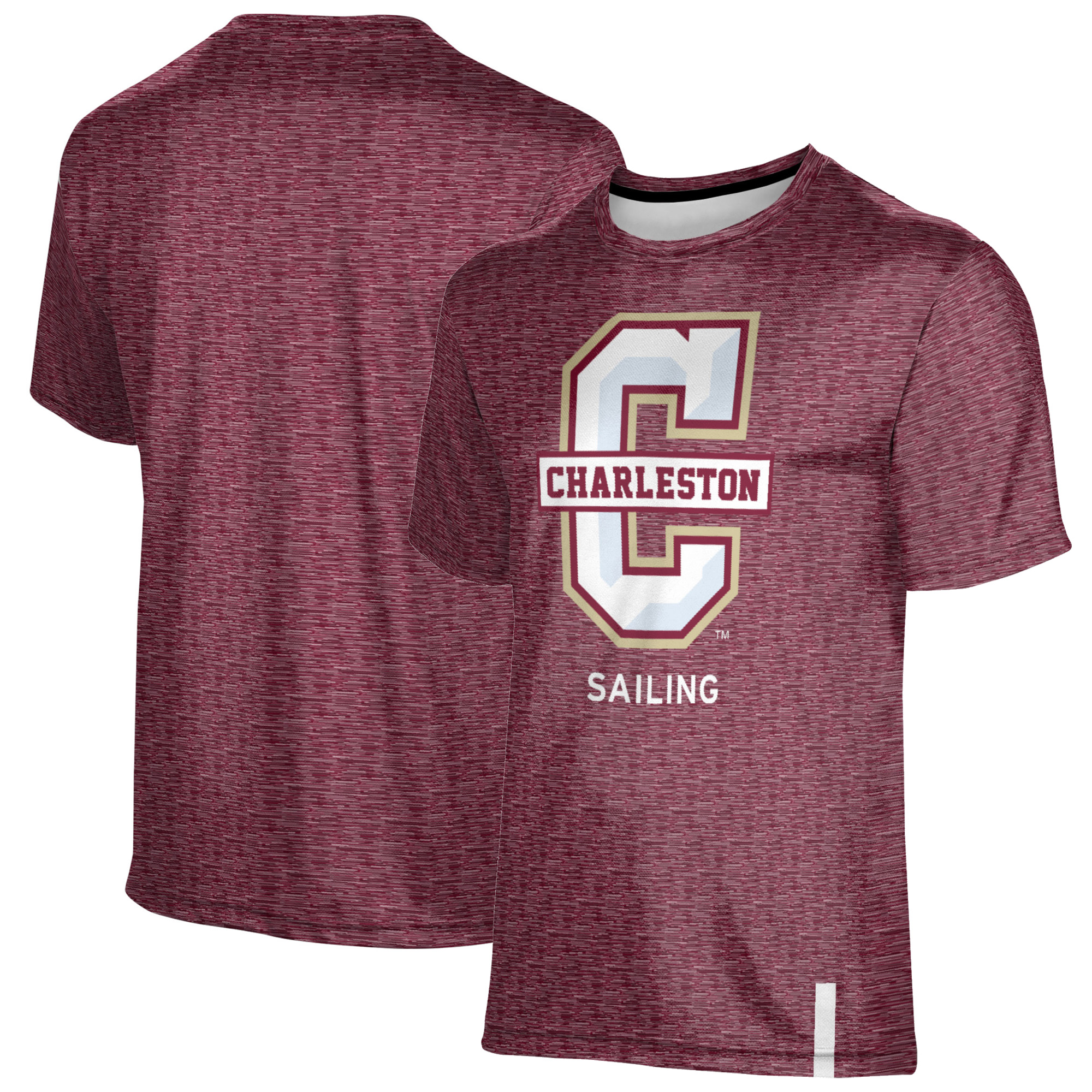 Men's ProSphere Maroon Charleston Cougars Sailing Logo T-Shirt