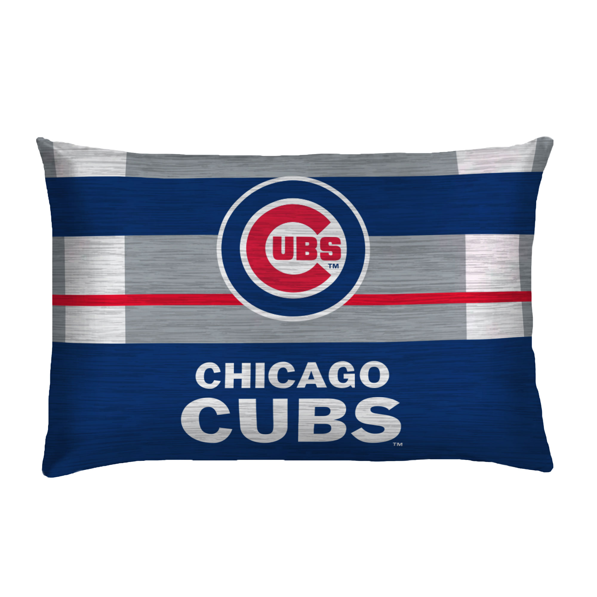 Chicago Cubs Heathered Stripe 3-Piece Full/Queen Bed Set - Image 4