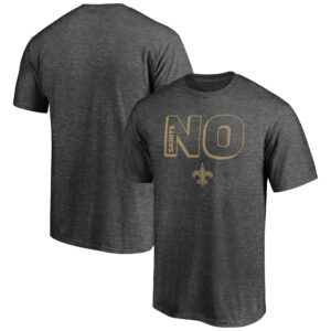 Men's Charcoal New Orleans Saints Must Win T-Shirt