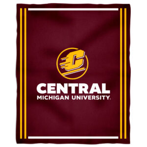 Cent. Michigan Chippewas 36'' x 48'' Children's Mascot Plush Blanket