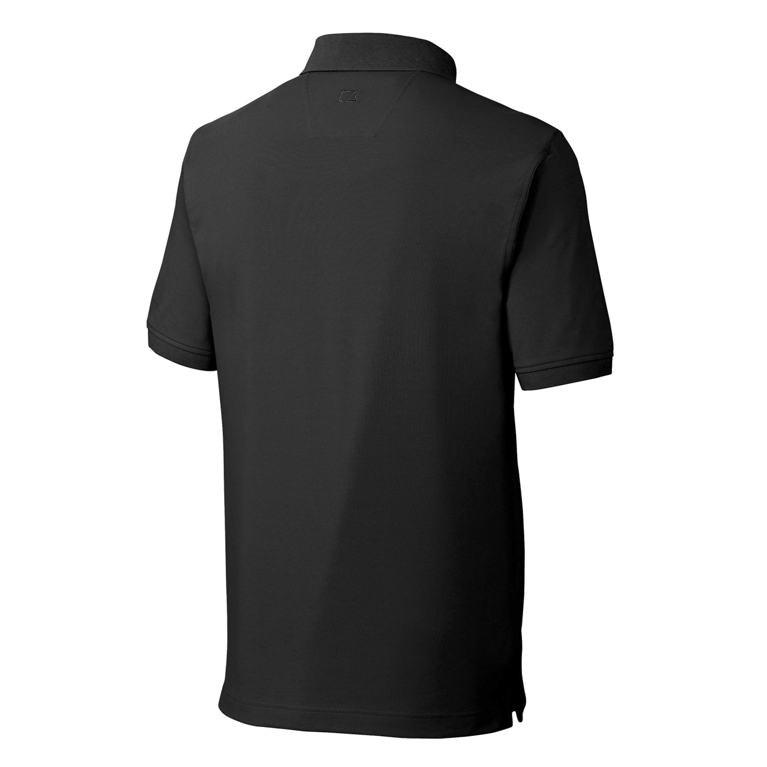 Men's Cutter & Buck Black Washington State Cougars Vault Advantage Tri-Blend Pique Big & Tall Polo - Image 4