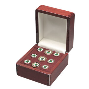Men's Gold Marshall Thundering Herd Blazer Buttons