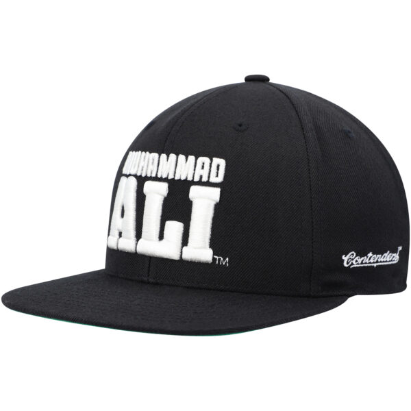 Contenders Clothing Black Muhammad Ali  Snapback Hat