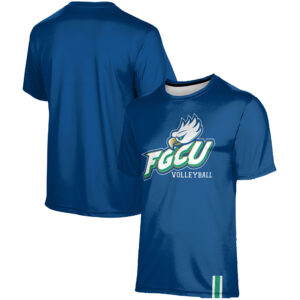 Men's ProSphere  Blue Florida Gulf Coast Eagles Volleyball Logo T-Shirt