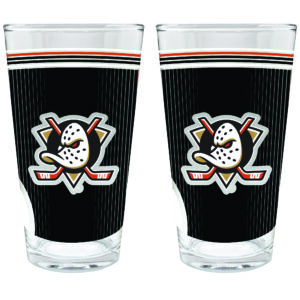 Anaheim Ducks Two-Piece 16oz. Pint Glass Set