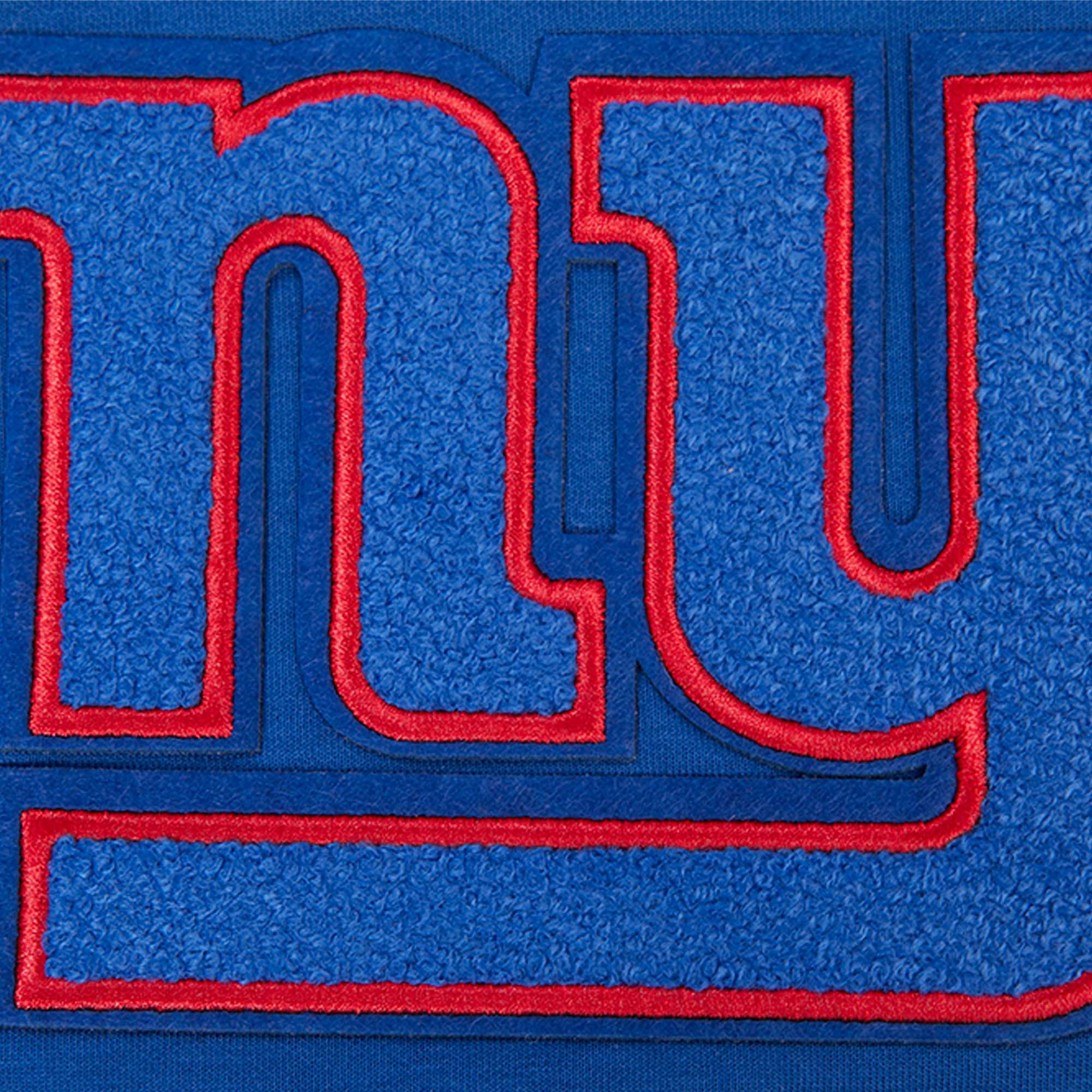 Men's Pro Standard Royal New York Giants Classic Chenille Shorts - Image 17
