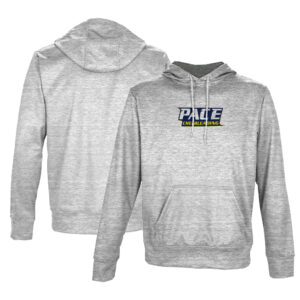 Youth ProSphere  Gray Pace University Setters Cheerleading Pullover Hoodie