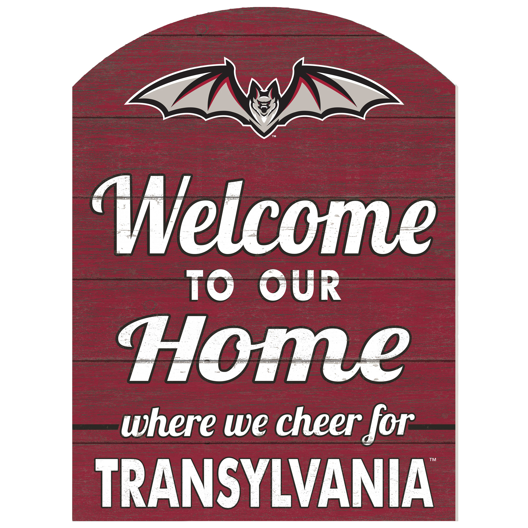 Transylvania Pioneers 16'' x 22'' Indoor/Outdoor Marquee Sign