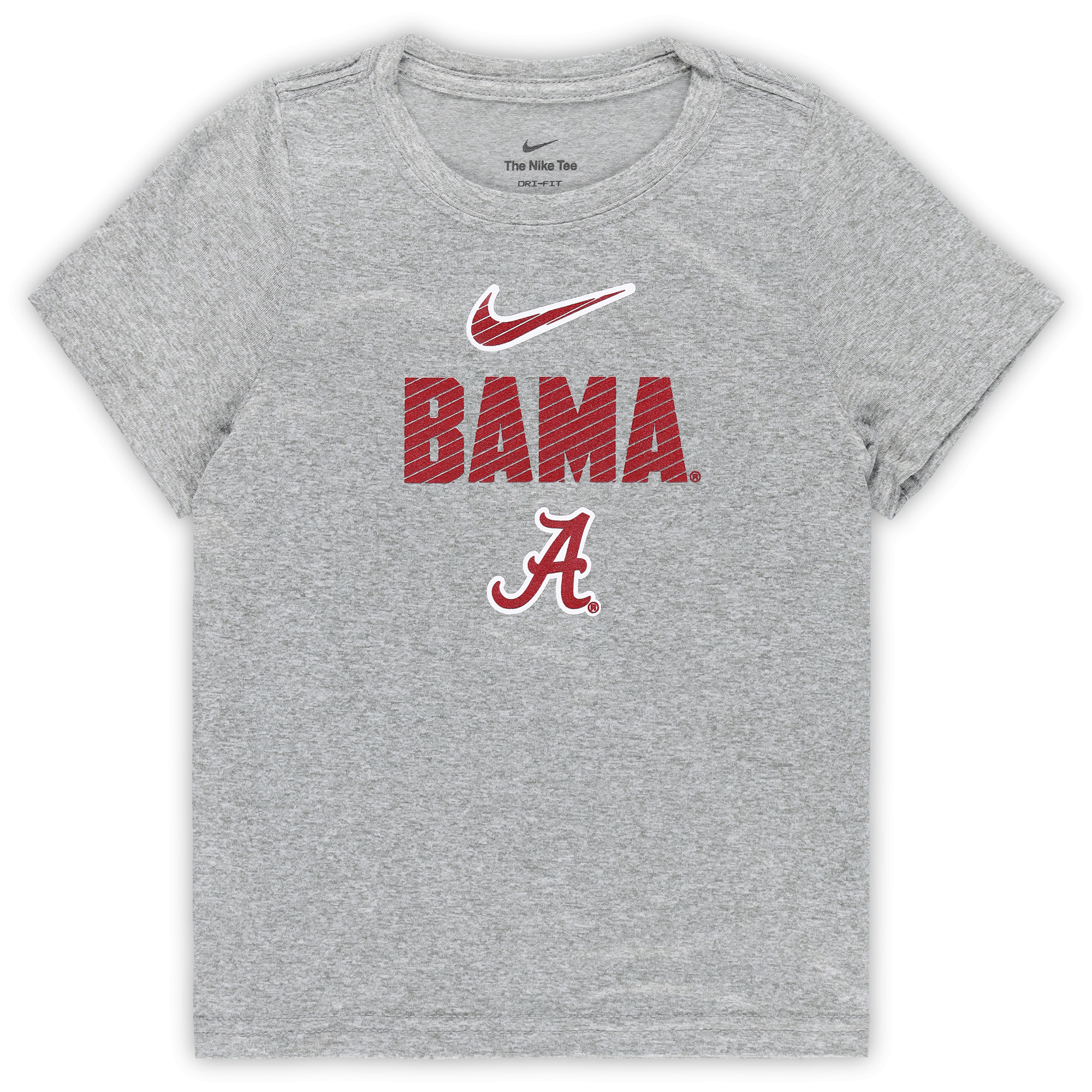 Preschool Nike Gray Alabama Crimson Tide Legend Slogan T-Shirt - Image 3