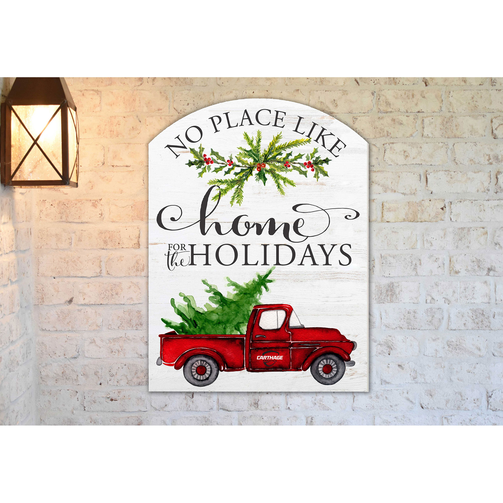 Carthage Firebirds 16'' x 22'' Holiday Marquee Sign - Image 5