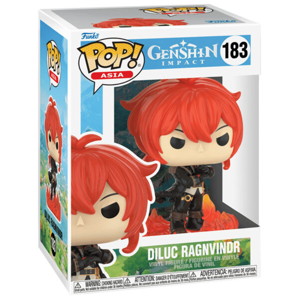 Funko Genshin Impact Diluc Ragnvindr Classic Pop! Figurine