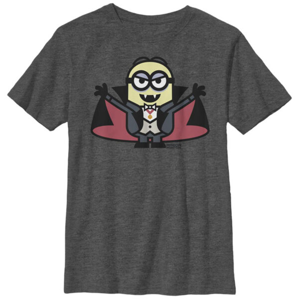 Youth Mad Engine  Heather Charcoal Despicable Me T-Shirt
