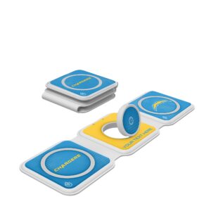 Keyscaper Los Angeles Chargers Personalized 3-in-1 Foldable Charger