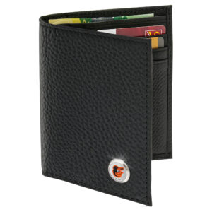 Men's  Black Baltimore Orioles Billfold Wallet
