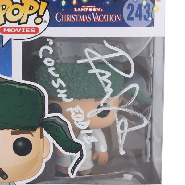 Randy Quaid National Lampoon's Christmas Vacation Autographed Cousin Eddie #243 Funko Pop! with "Cousin Eddie" Inscription - Image 5