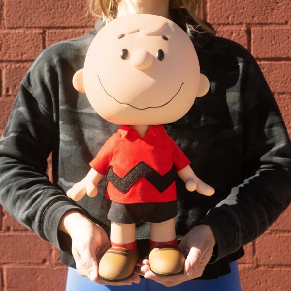 Super7 Peanuts Charlie Brown Red Shirt Supersize Vinyl Figure - Image 7