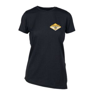 Women's Levelwear Black Pittsburgh Penguins Birch Club Patch 2.0 T-Shirt