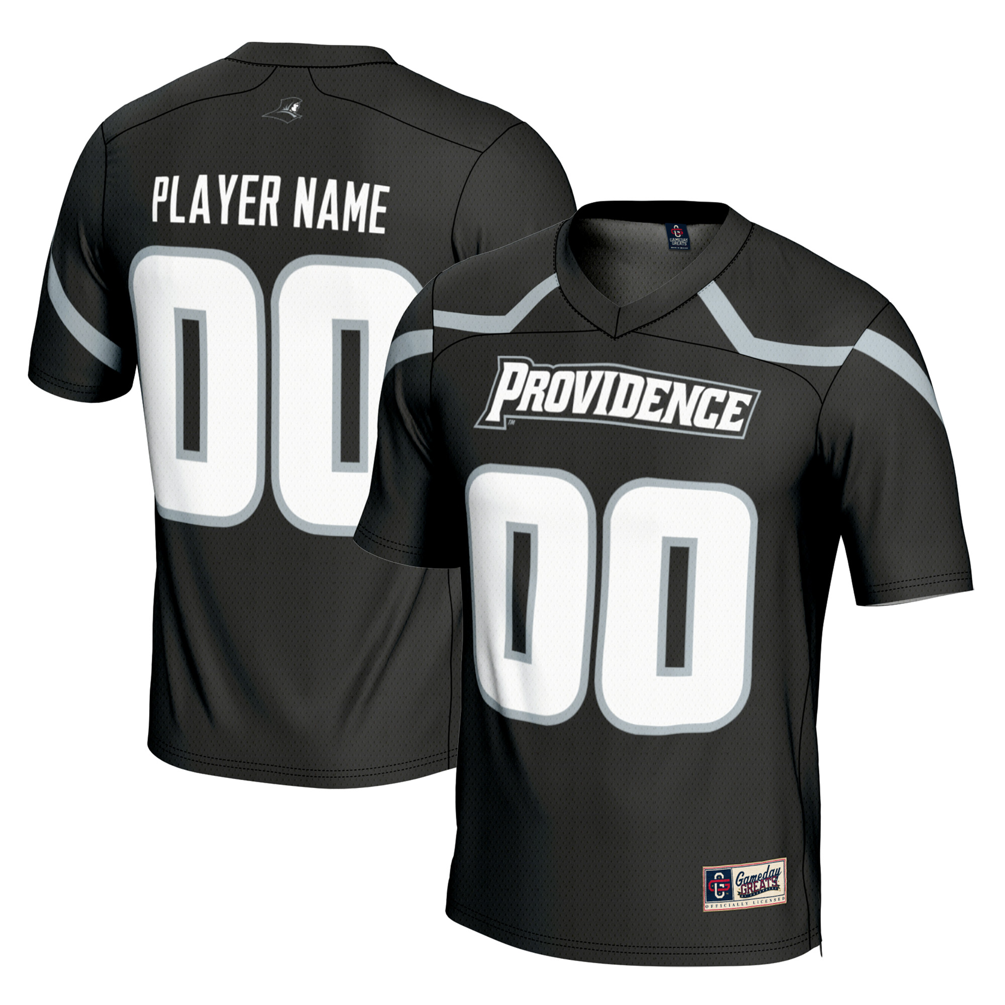 Youth GameDay Greats Black Providence Friars Men's Lacrosse NIL Lightweight Jersey - Image 5