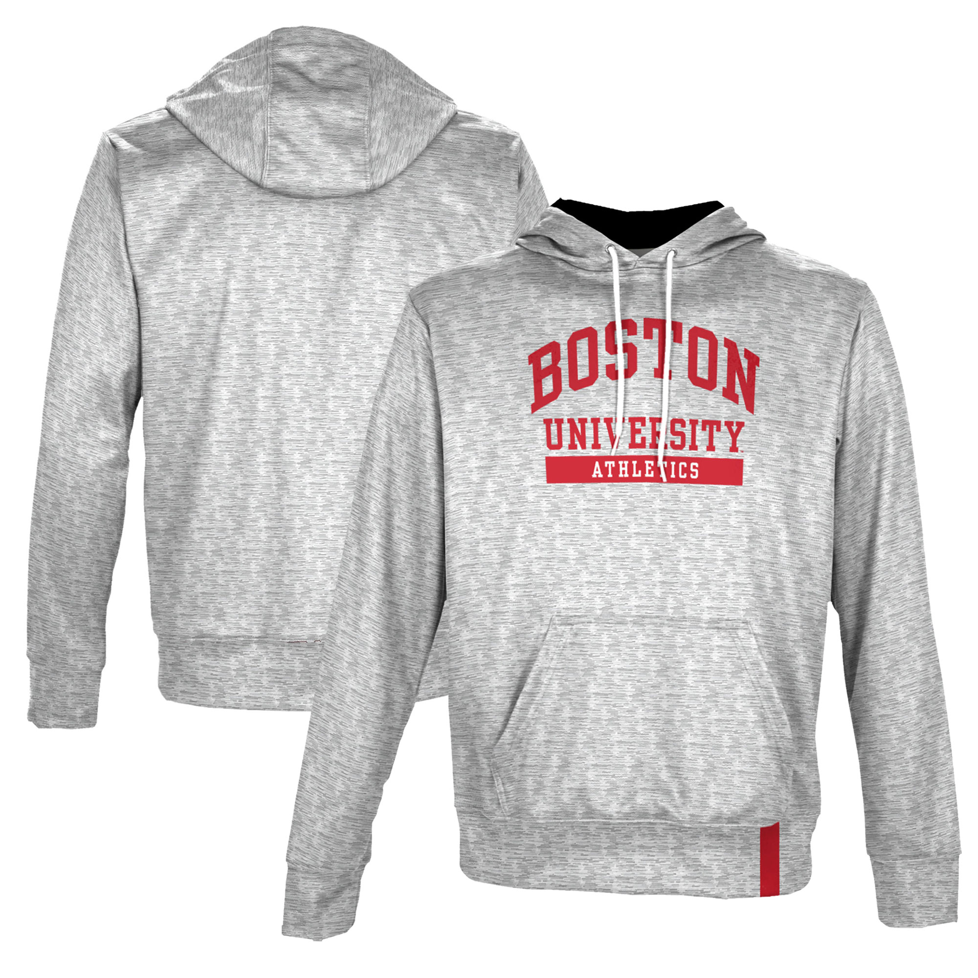 Men's ProSphere White Boston University Athletics Pullover Hoodie