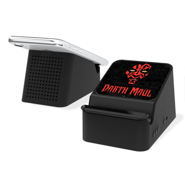 Keyscaper Darth Maul Black Star Wars Iconic Wireless Charging Station & Bluetooth Speaker
