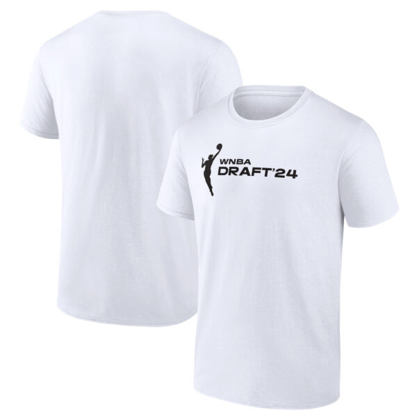 Men's  White 2024 WNBA Draft T-Shirt