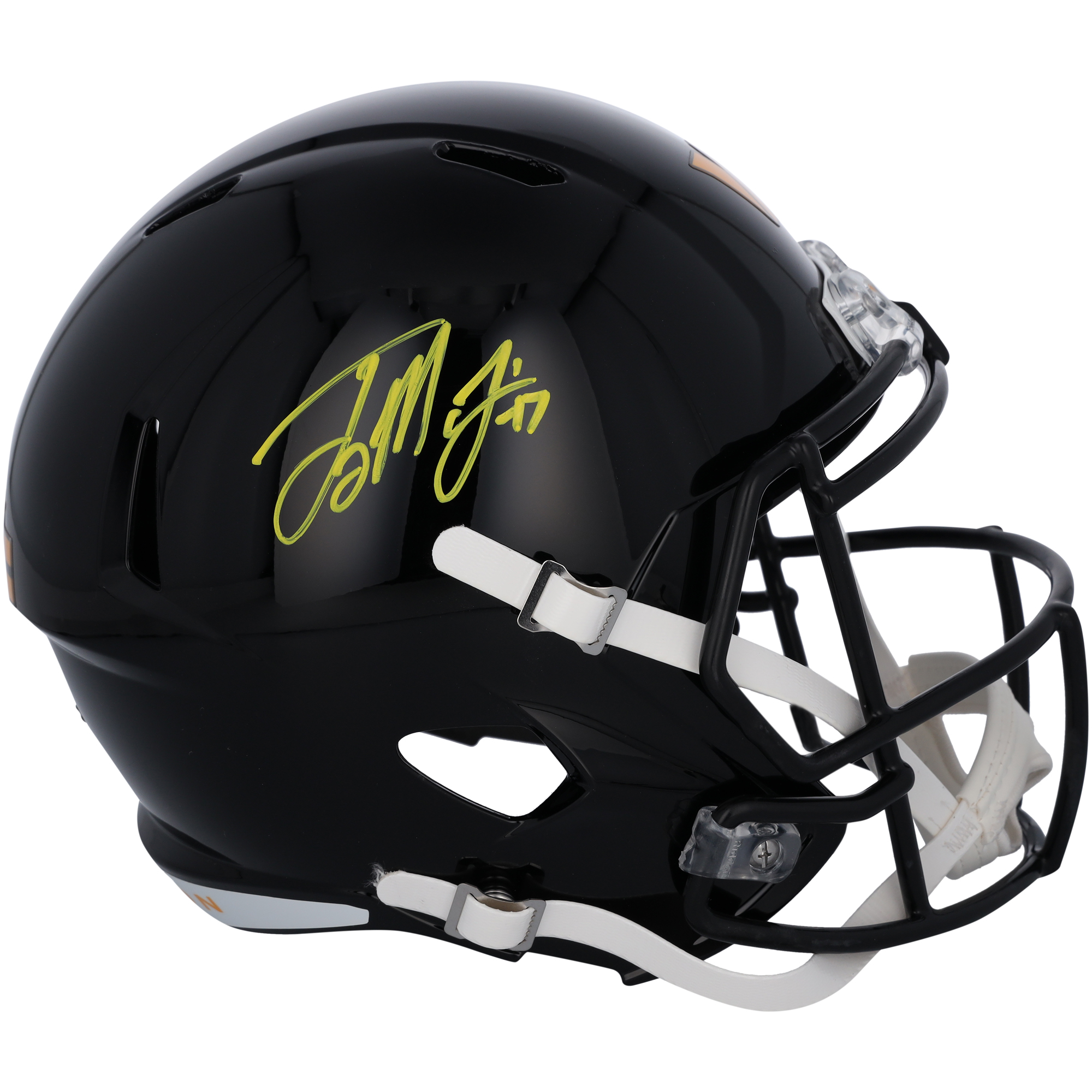 Terry McLaurin Washington Commanders Autographed 2022 Alternate Speed Replica Helmet - Image 4