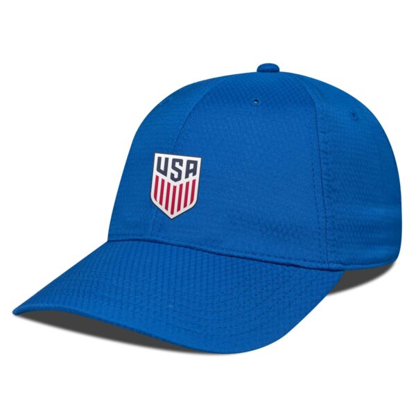 Men's Levelwear Royal USMNT Matrix Patch Adjustable Hat - Image 2