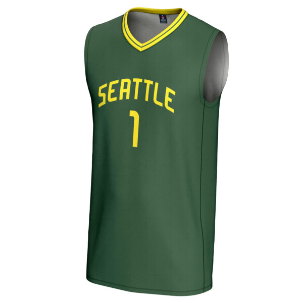 Youth GameDay Greats Nika Muhl Green Seattle Storm Lightweight Replica Basketball Jersey - Image 6
