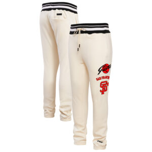 Men's Pro Standard Cream San Francisco Giants Retro Classic Fleece Sweatpants
