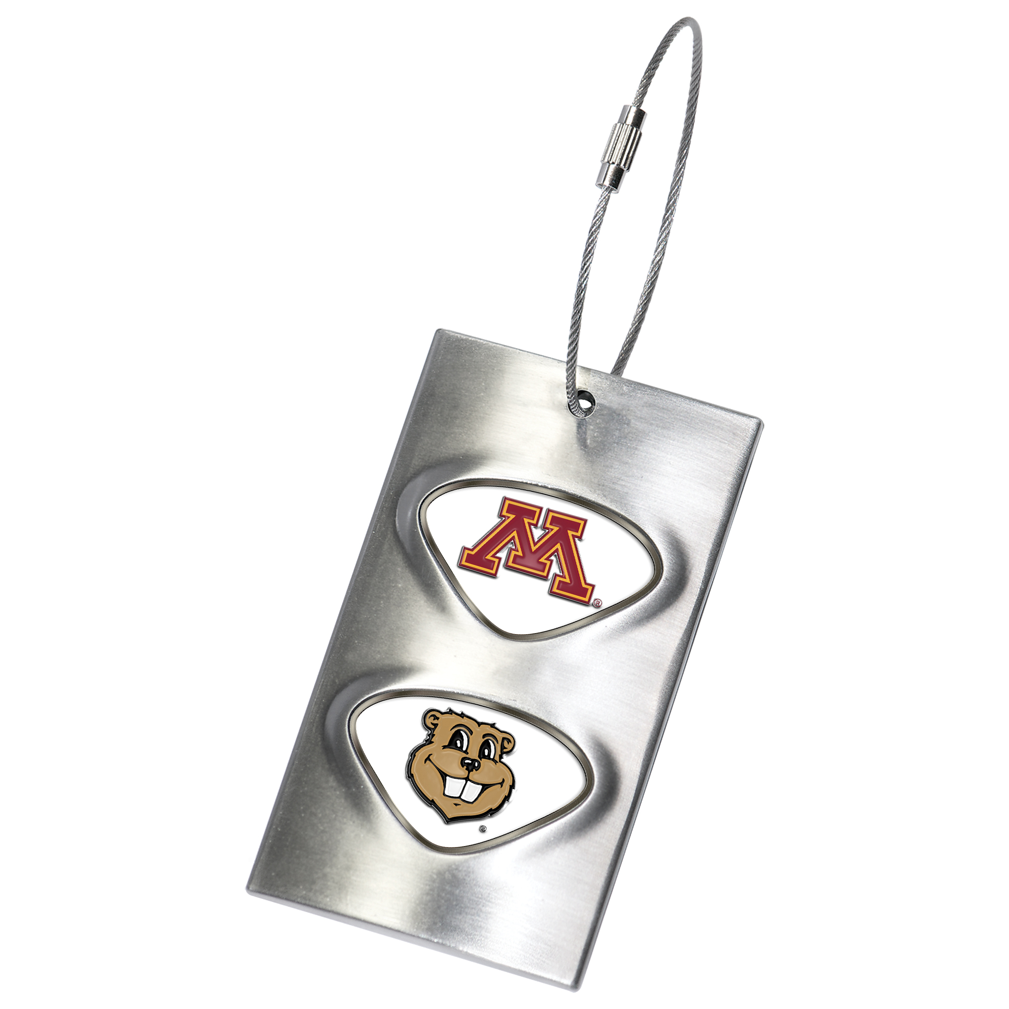 Minnesota Golden Gophers 3.5'' x 2'' Bag Tag