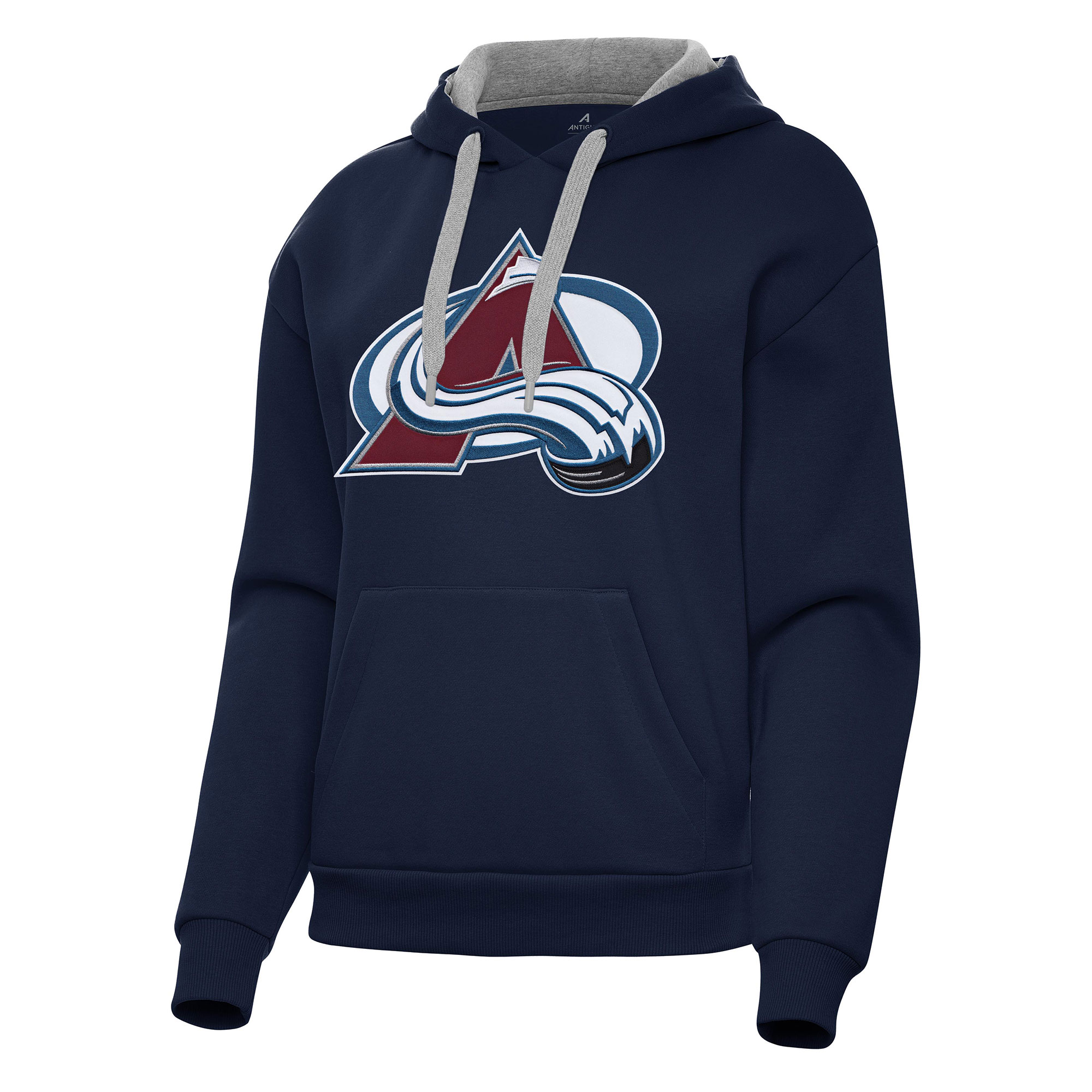 Women's Antigua Navy Colorado Avalanche Victory Pullover Hoodie
