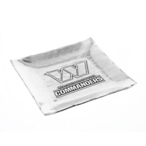 Wendell August Forge Washington Commanders 5" x 5" Aluminum Logo Canape Tray