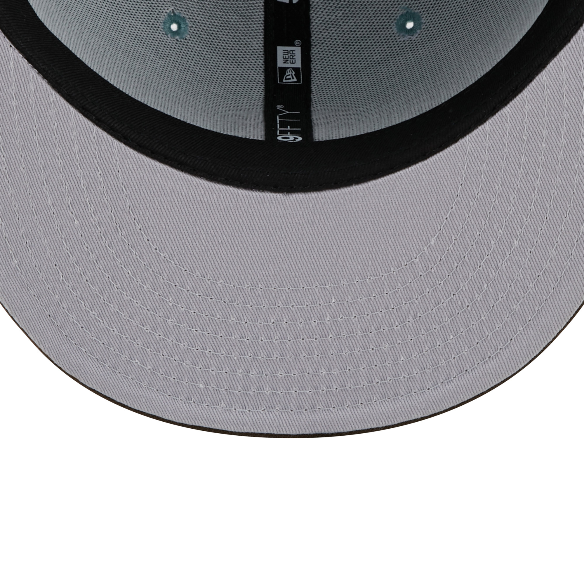 Men's New Era Light Blue/Brown Boston Braves Cooperstown Collection 1914 World Series Beach Kiss 59FIFTY Fitted Hat - Image 6