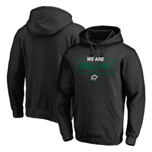 Men's Black Dallas Stars Iconic Collection We Are Pullover Hoodie