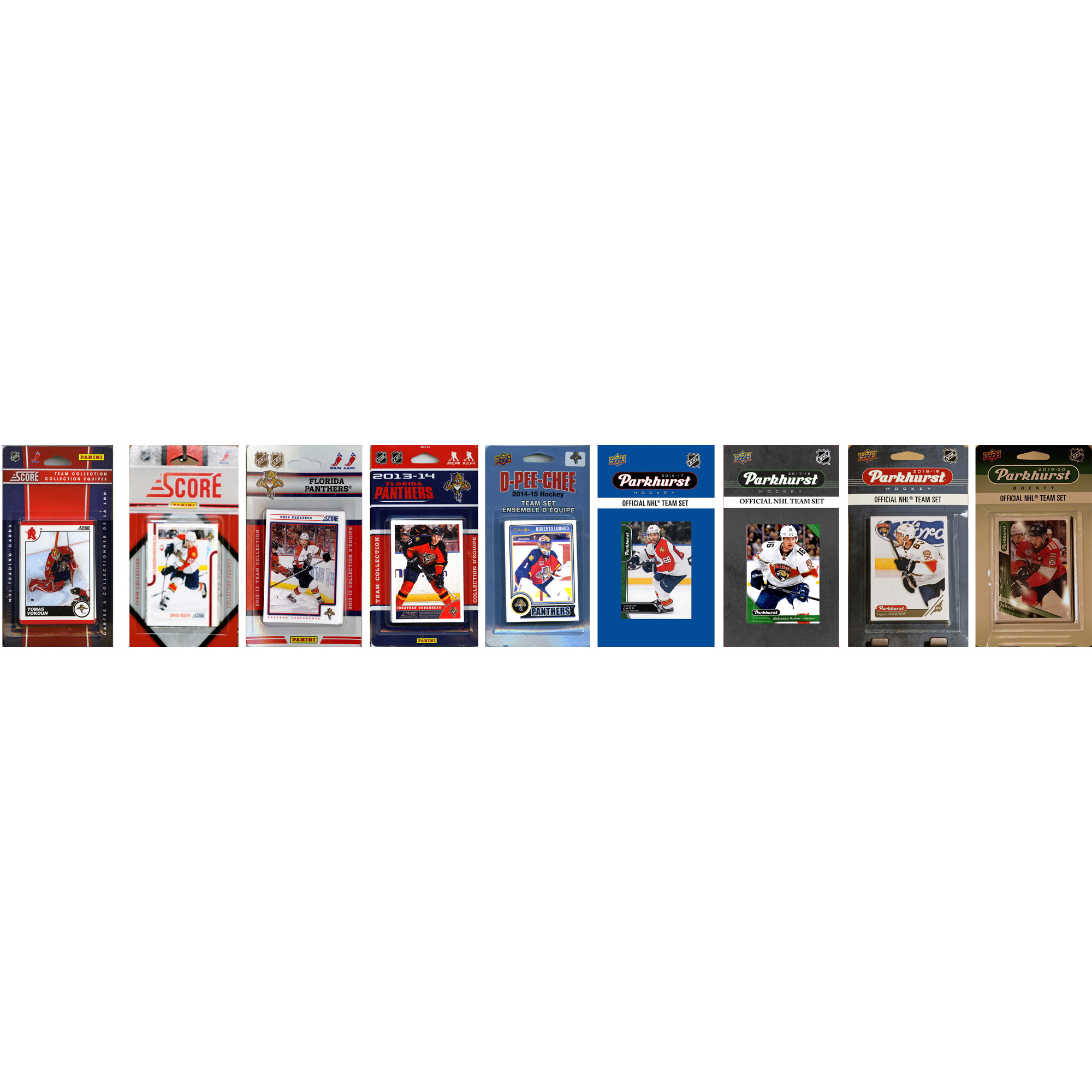 Florida Panthers Team Trading Card Sets