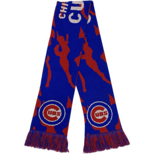 FOCO Chicago Cubs Tonal Camo Scarf