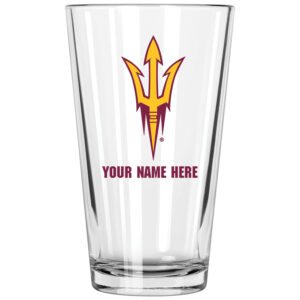 Arizona State Sun Devils 16oz. Personalized Pint Glass