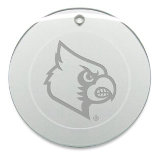 Louisville Cardinals Round Logo Ornament